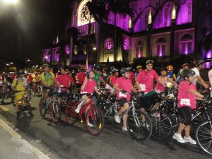 Passeio Ciclístico Rosa