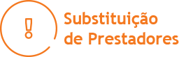 Substituição de prestadores