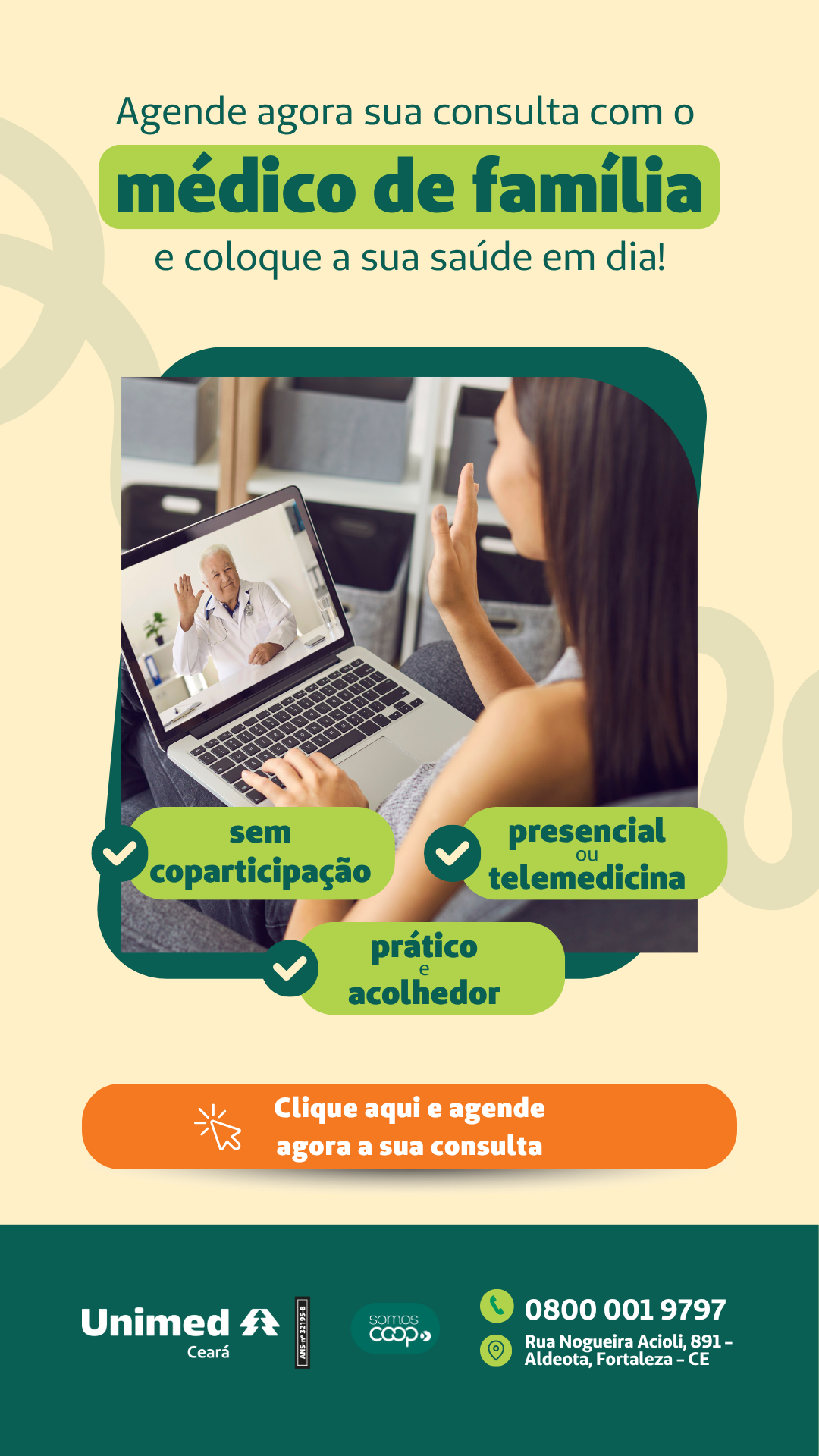 Agende sua consulta - Unimed Ceará